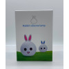 Силиконовый ночник Кролик LED RGB 7 режимов аккумуляторный (60)