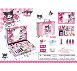 Набор детской декоративной косметики в чемодан Make-Up Kuromi 40pcs (36)