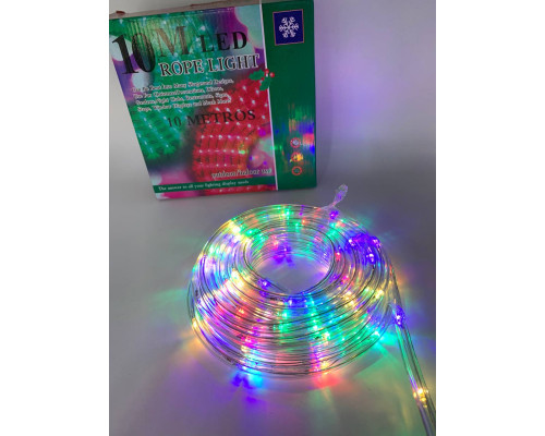 Шланг 10 метров МУЛЬТИК Xmas Rope Light (20)