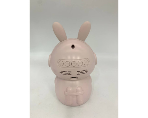 Детские часы с будильником Кролик Rabbit clock with LIGHT PINK (60)