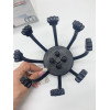 Вибро массажер для головы Head massger с Bluetooth BLACK (48)
