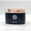 Соляная лампа SALT LAMP WITH ROCKS ночник с имитацией пламени BLACK (30)