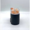 Соляная лампа SALT LAMP WITH ROCKS ночник с имитацией пламени BLACK (30)