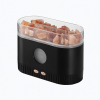 Соляная лампа SALT LAMP WITH ROCKS ночник с имитацией пламени BLACK (30)