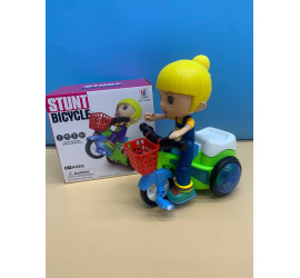 Музыкальная игрушка Девочка на велосипеде Stunt Bicycle (60)