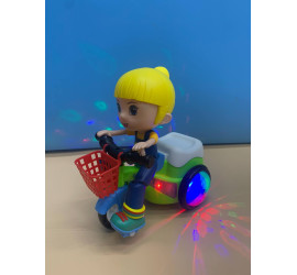 Музыкальная игрушка Девочка на велосипеде Stunt Bicycle (60)