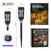 Водонепроницаемый фонарь BL-X23 с эфектом пламени Solar lawn lamp (120)
