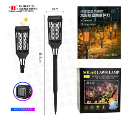 Водонепроницаемый фонарь BL-X23 с эфектом пламени Solar lawn lamp (120)