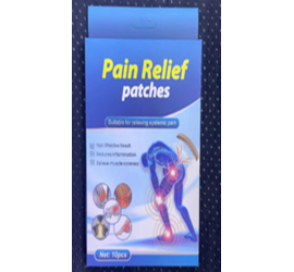 Пластырь для снятия боли в ногах Pain Relief Patches (600)