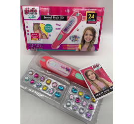 Стайлер со стразами для волос Jewel Hair Kit (72)