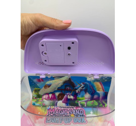 Детский игровой набор мини террариум MAGIC SAND LIGHT UP BOX (24)