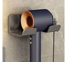 Держатель для фена hair dryer stand BLACK (240)
