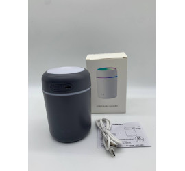 Увлажнитель воздуха с подсветкой H2O Colorful Humidifier 300 мл USB BLACK (100)