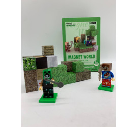 Магнитный конструктор Minecraft Magnet WORLD S001-1 (48)