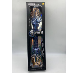 Световой меч-спиннер sword double side BLUE (36)