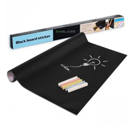 Самоклеющаяся пленка для рисования мелом Black Board Sticker 60х100 см (100)