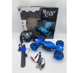 Машинка 32см с пульм радиоуправления и браслетом на руку Stunt Car YL-51 BLUE (24)
