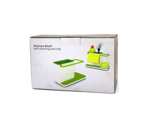 Органайзер на раковину 3in1 Daily USE GREEN (50)