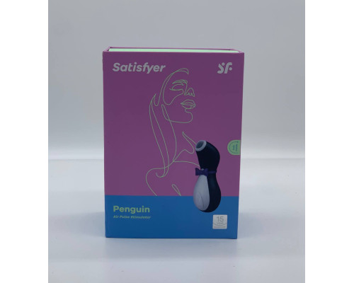 Вакуумный клиторальный вибратор стимулятор Penguin massager (60)