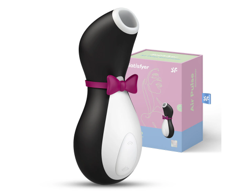 Вакуумный клиторальный вибратор стимулятор Penguin massager (60)
