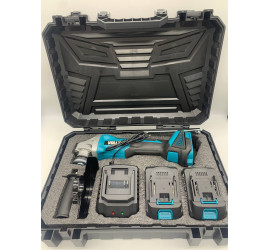 Аккумуляторная болгарка - угловая шлифмашина 24V 2АКБ BLUE (5)