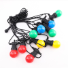 Гирлянда новогодняя светодиодная 10 шт 5 м RGB Bulbs Цветная (30)