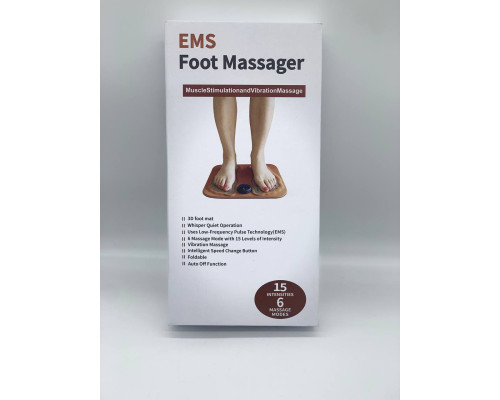 Электрический массажный коврик для ступней EMS Foot Massager Electrical Muscle Stimulator (40)