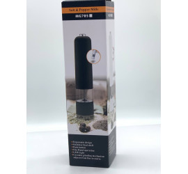 Электрическая мельница для специй Salt and Pepper MIlls Black (50)