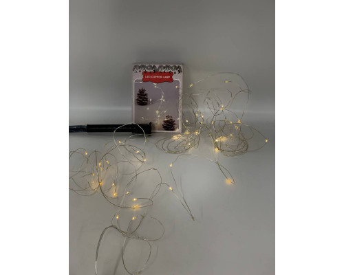 Гирлянда на солнечной батарее Solar-powered garland 100 Led (200)