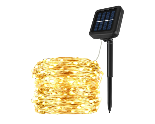 Гирлянда на солнечной батарее Solar-powered garland 100 Led (200)