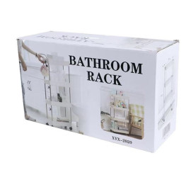 Напольная полка органайзер Bathroom Rack для ванной и кухни, 4 яруса (20)