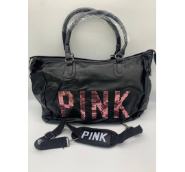Сумка женская PINK ЧЕРНАЯ (1)