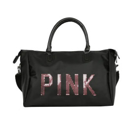 Сумка женская PINK ЧЕРНАЯ (1)