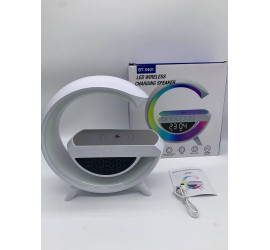 Ночник аккумуляторный G с часами  BT-3401 WHITE (24)