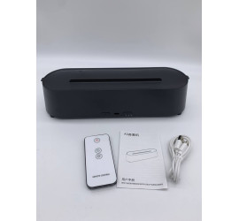 Ночник Увлажнитель воздуха с эффектом пламени Flame diffuser humidifier BLACK (40)