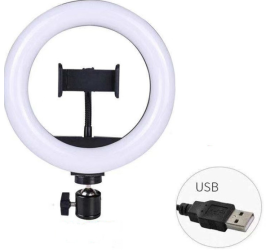 Светодиодное селфи-кольцо RING FULL Light 26 см 10 INCH (40)