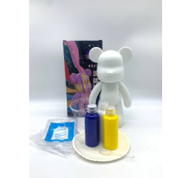 Флюидный мишка с красками Bear YELLOW (40)
