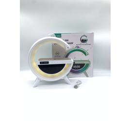 Ночник аккумуляторный G с часами KP-553 WHITE (24)