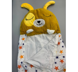 Детский спальный мешок-Подушка (130*50) Baby sleeping bag Size S YELLOW (50)