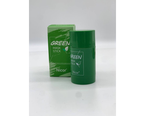 Маска для лица очищающая от черных точек с маслом зелёного чая Green Tea (480)