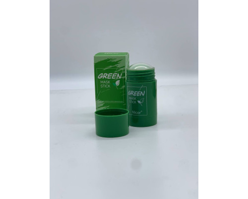 Маска для лица очищающая от черных точек с маслом зелёного чая Green Tea (480)