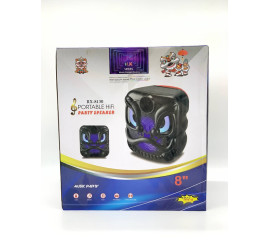 Портативная колонка RX-8130A  со светомузыкой (12)