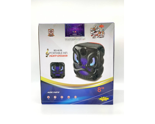 Портативная колонка RX-8130A  со светомузыкой (12)