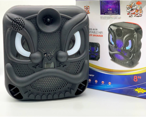 Портативная колонка RX-8130A  со светомузыкой (12)