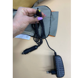 Массажер Воротник для шеи и плечей с петлями для рук Модель3 Massager Of Neck Kneading Серый (20)