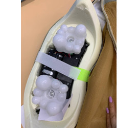 Массажер Воротник для шеи и плечей с петлями для рук Модель3 Massager Of Neck Kneading Серый (20)