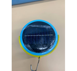 Фонарь - Лампа кемпинговая LED LD-666 с солнечной панелью USB (100)