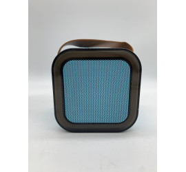 Караоке, мини колонка с двумя микрофонами system K12 BLUE (40)