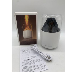 Увлажнитель воздуха ночник Вулкан Valcano humidifier WHITE (60)