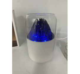 Увлажнитель воздуха ночник Вулкан Valcano humidifier WHITE (60)
